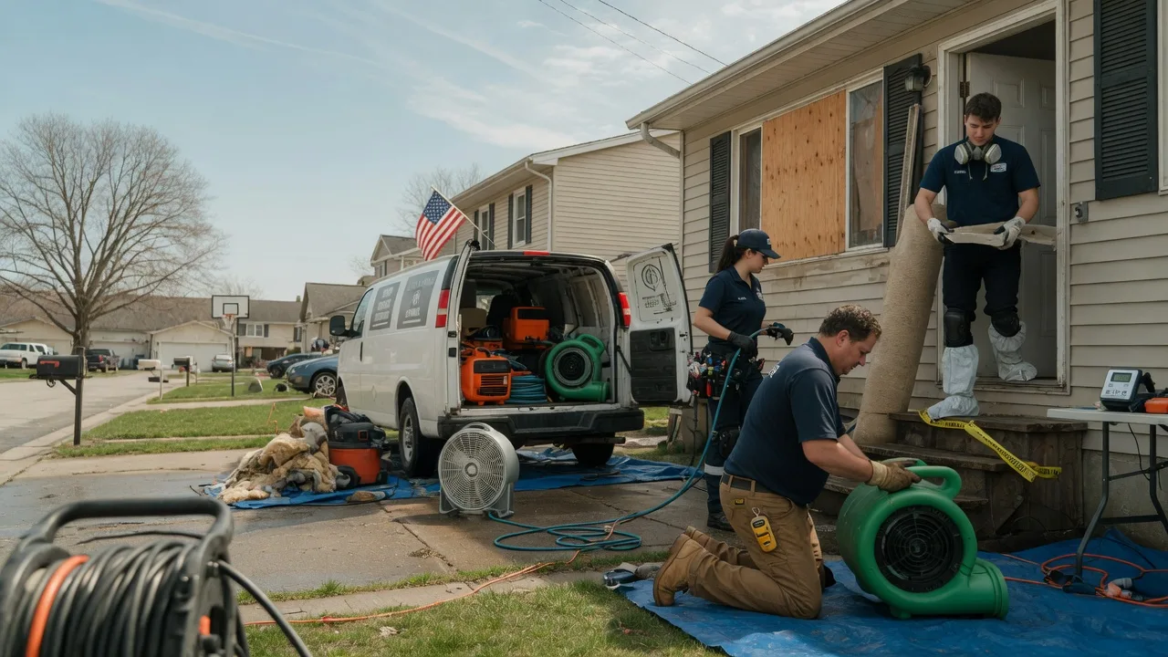 Water Damage Restoration in Sparta, KY near me
